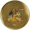 Newport Brass Hex Escutcheon in Forever Brass (Pvd) 10960/01